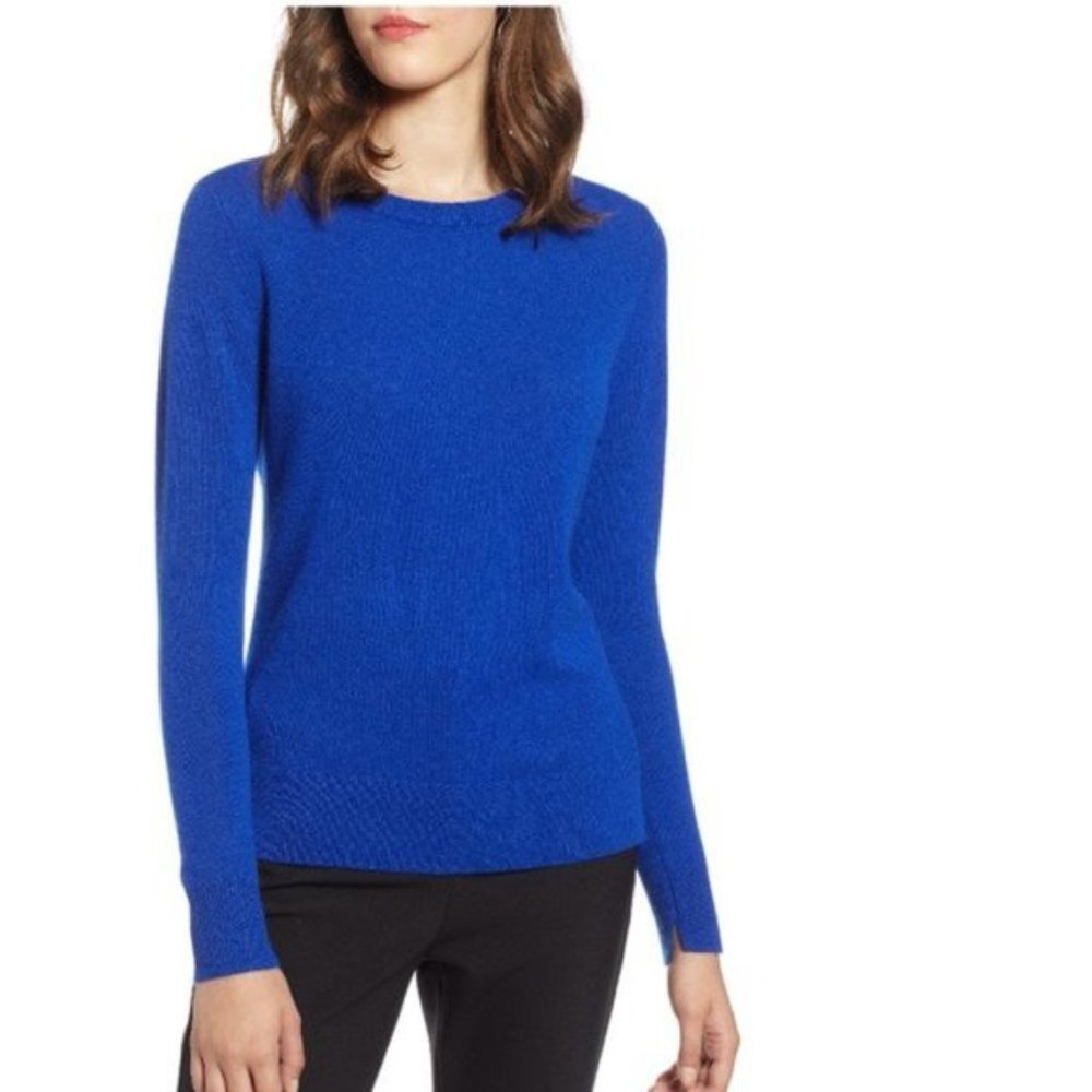 Halogen Crewneck Cashmere Sweater